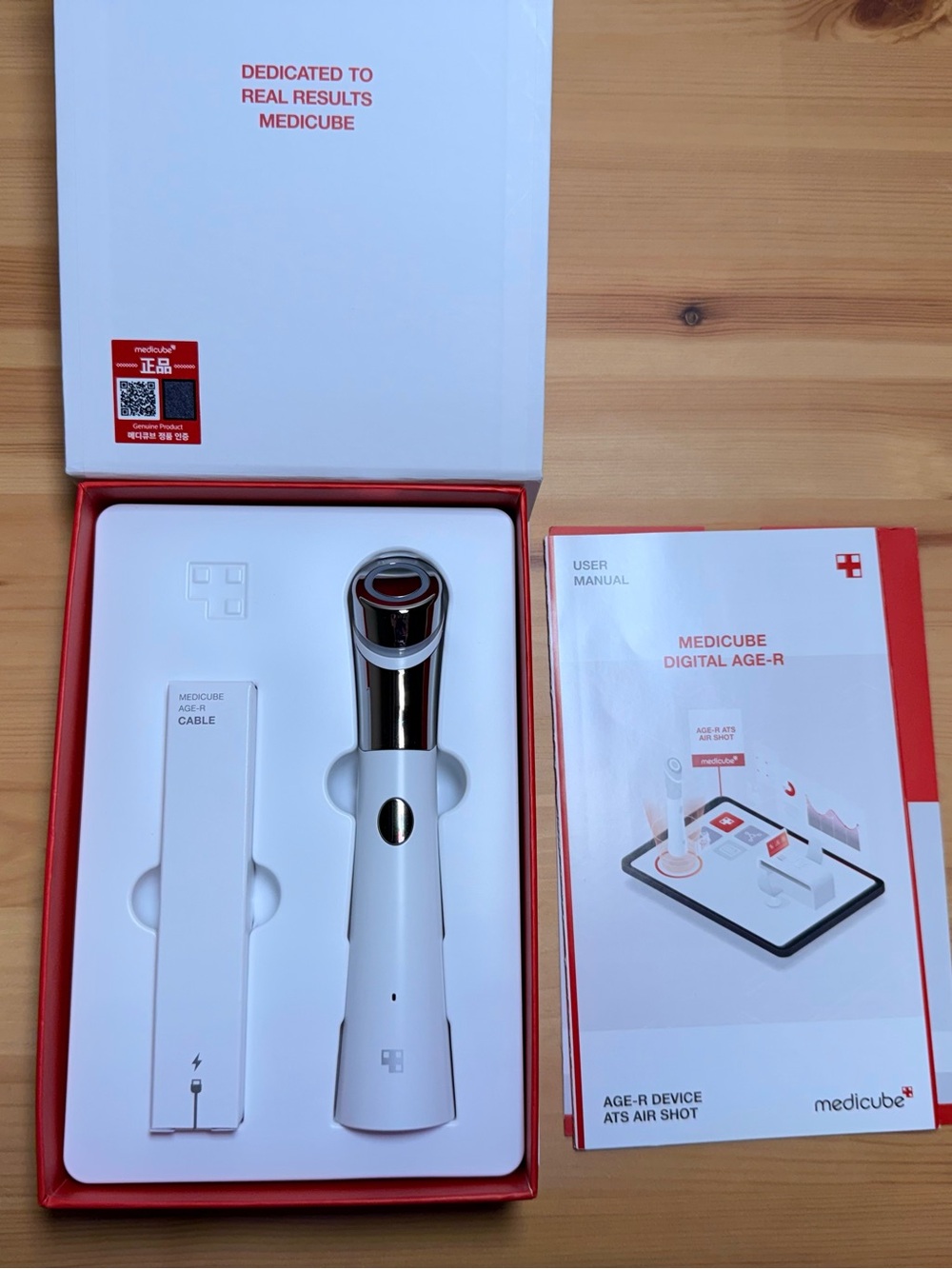 Medicube AGE-R Digital Air Shot Device - White